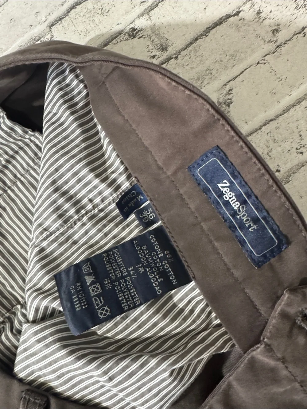 Ermenegildo Zegna this nice